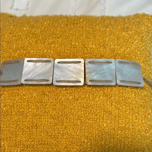 Source Unknown Brown and Cream Textured Bracelet - Picture 2 of 2